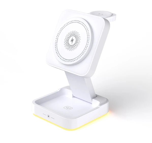 Station de Charge Sans Fil 3-en-1 Pliable Magnétique 30W iPhone - NGSHOP-ONE