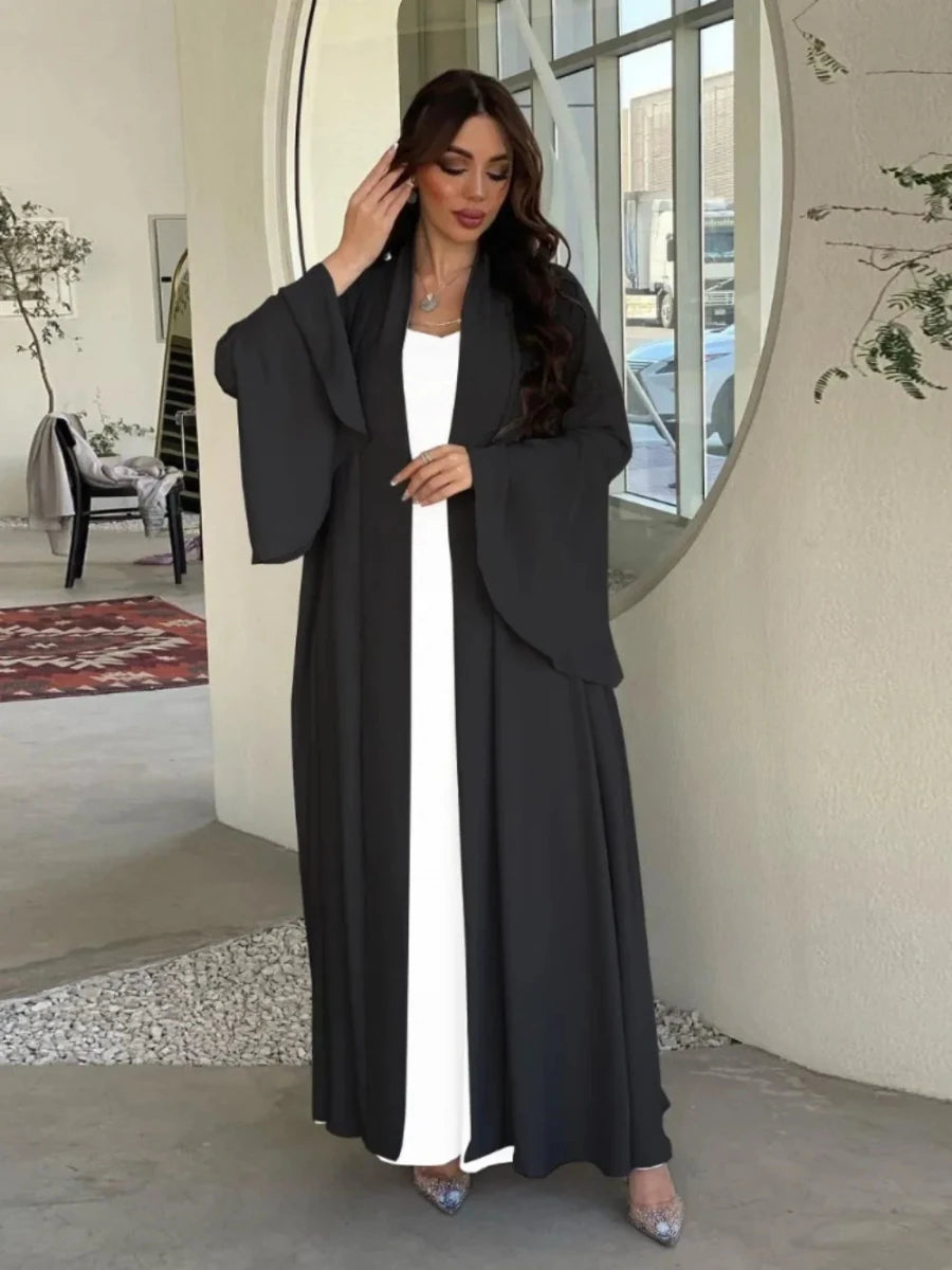 Abaya Ensemble de 2 pièces Caftan Soirée Longue Robe - NGSHOP-ONE