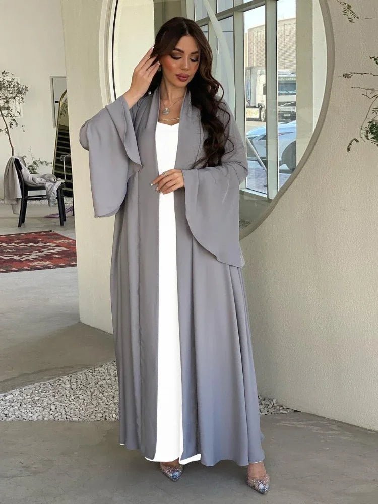 Abaya Ensemble de 2 pièces Caftan Soirée Longue Robe - NGSHOP-ONE
