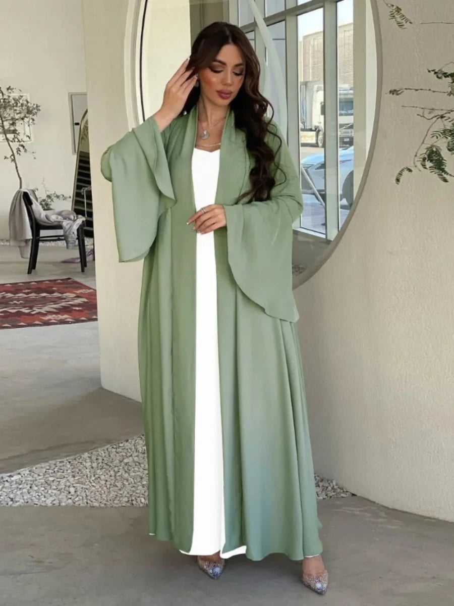Abaya Ensemble de 2 pièces Caftan Soirée Longue Robe - NGSHOP-ONE