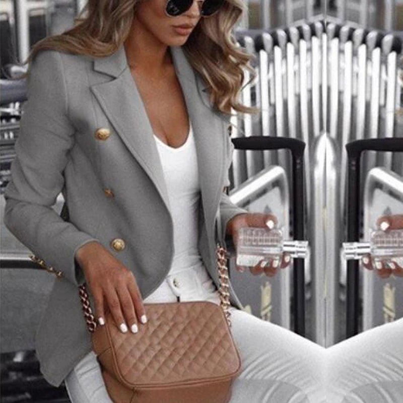 Blazer Léger Femme Veste de Costume Formelle pour Bureau - NGSHOP-ONE