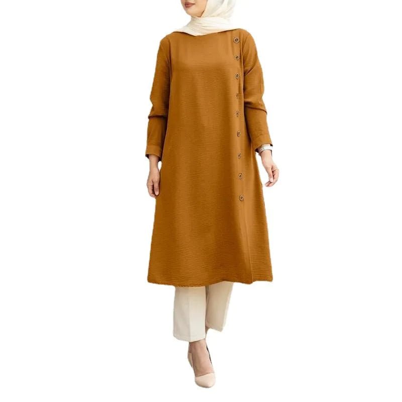 Blouse Longue Fluide pour Femme, Tunique Ample - NGSHOP-ONE
