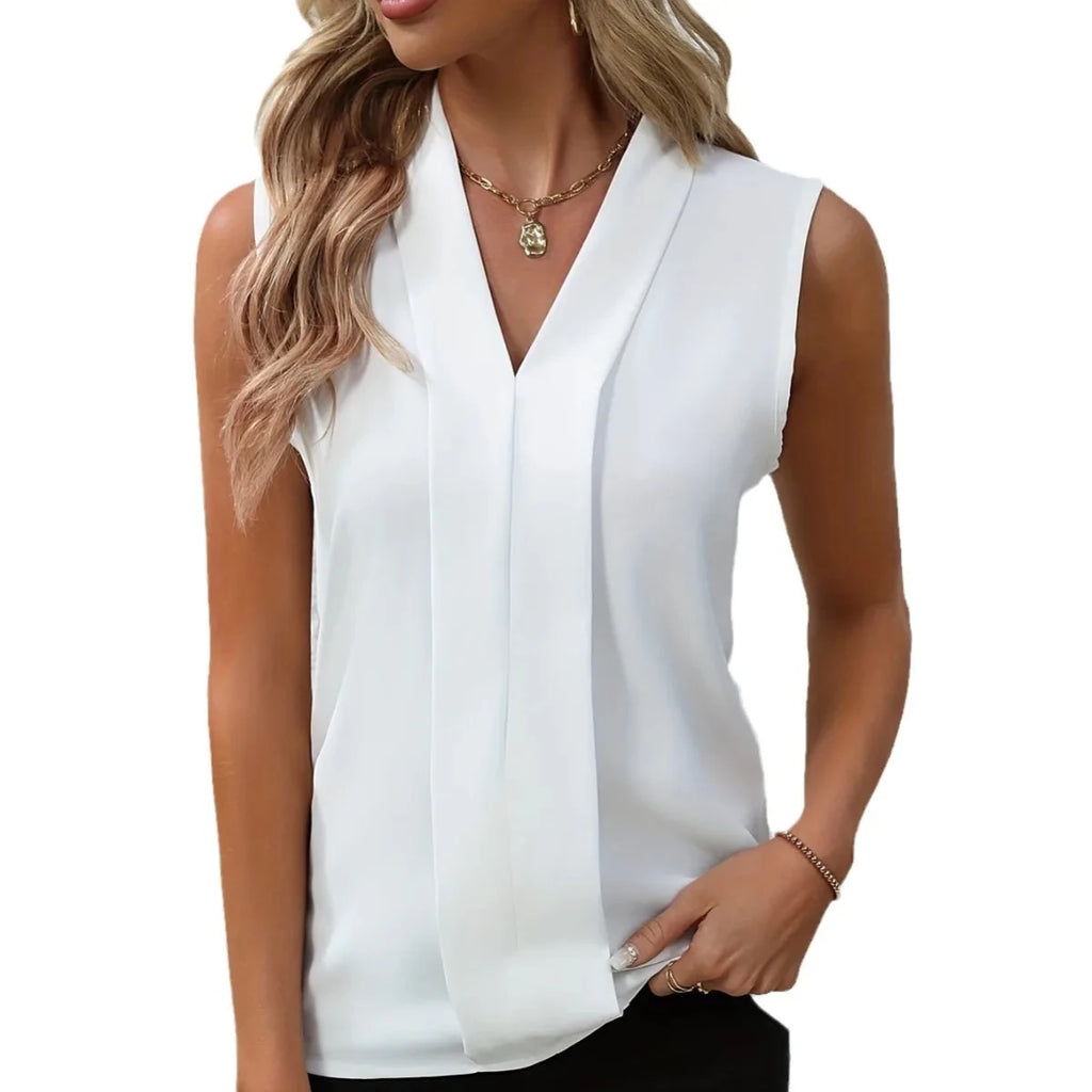 Blouse Sans Manches Ample et Élégante pour Femme. - NGSHOP-ONE