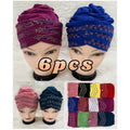 Bonnet turban musulman tendance en velours orné de strass pour femme. - NGSHOP-ONE