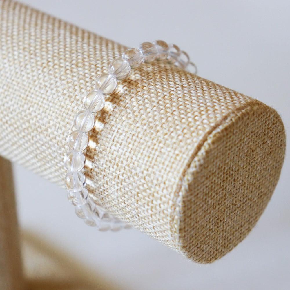 Bracelet en Cristal de Roche: élégance et bien-être tout au long de la journée - NGSHOP-ONE