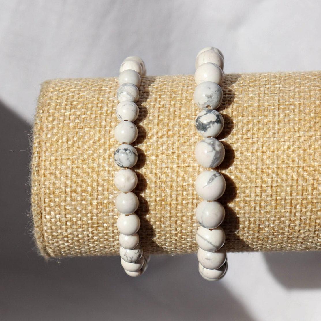 Bracelet en Howlite: élégance et bien-être en un bijou - NGSHOP-ONE