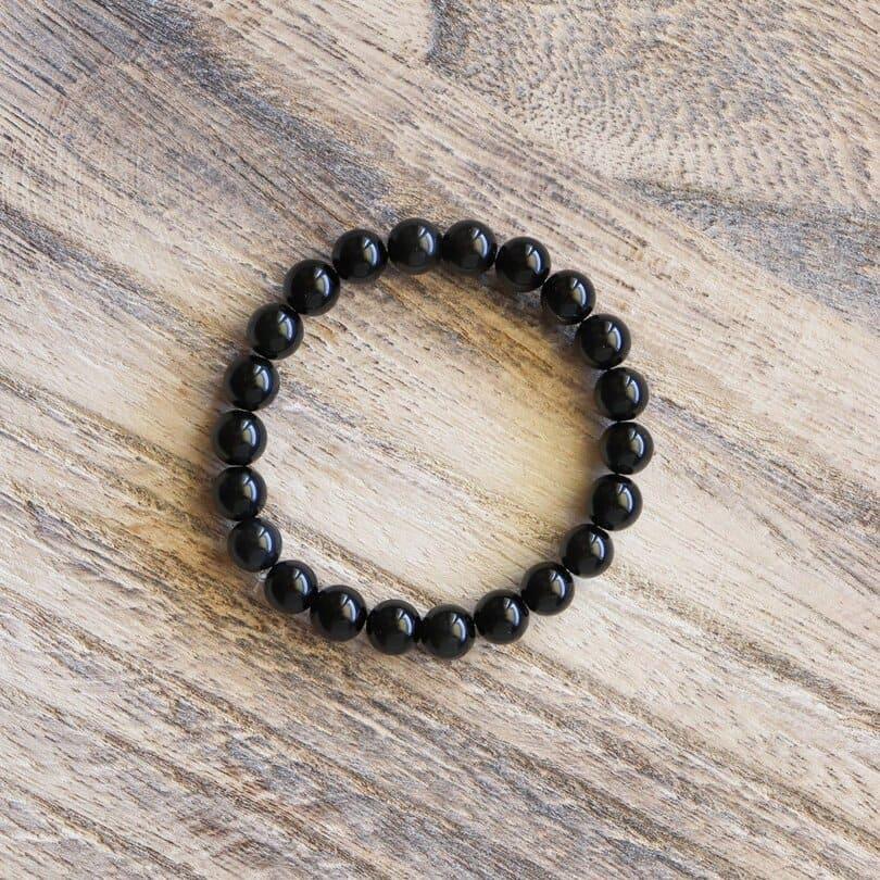 Bracelet Obsidienne noire : élégance et protection harmonieuse - NGSHOP-ONE