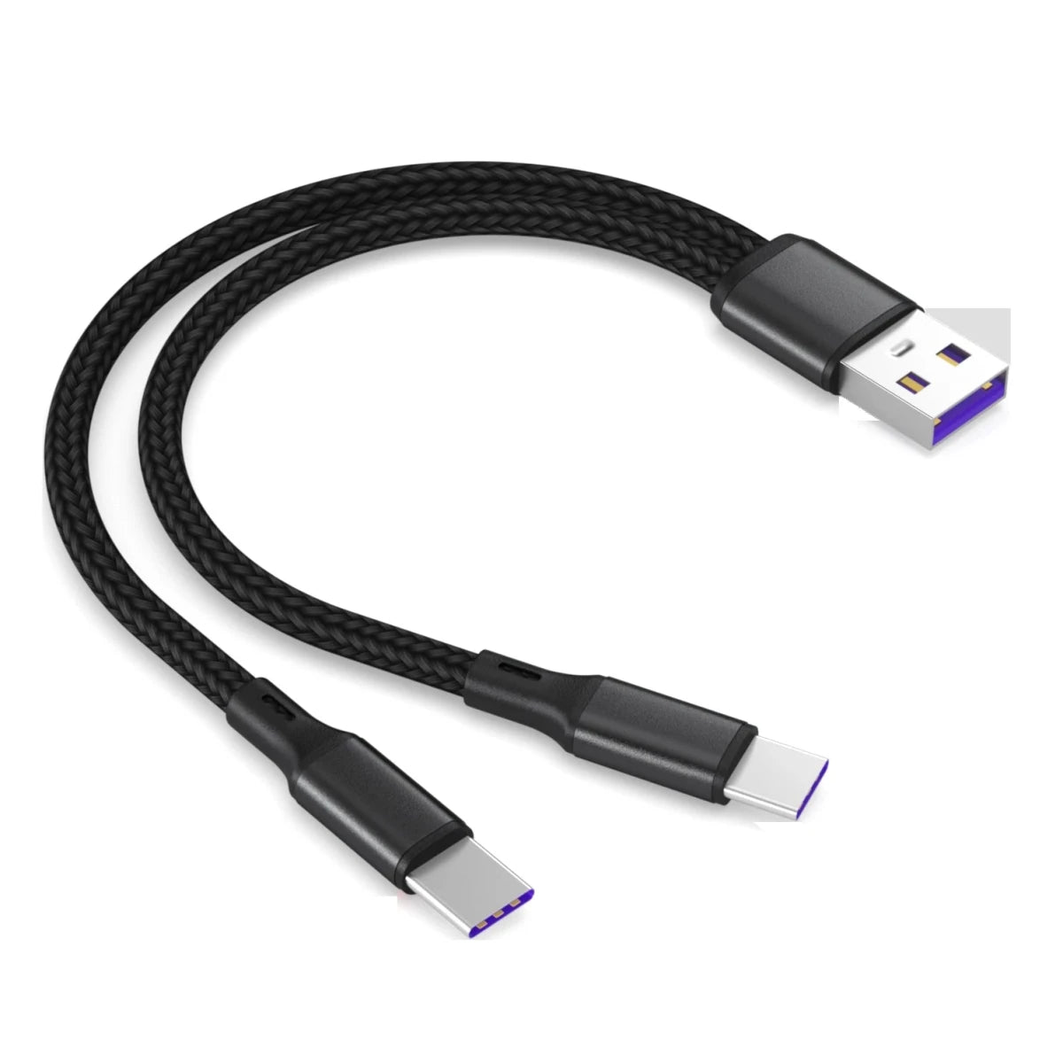 Câble de Charge 2-en-1 USB Type C et Micro USB 1,2m 5A - NGSHOP-ONE