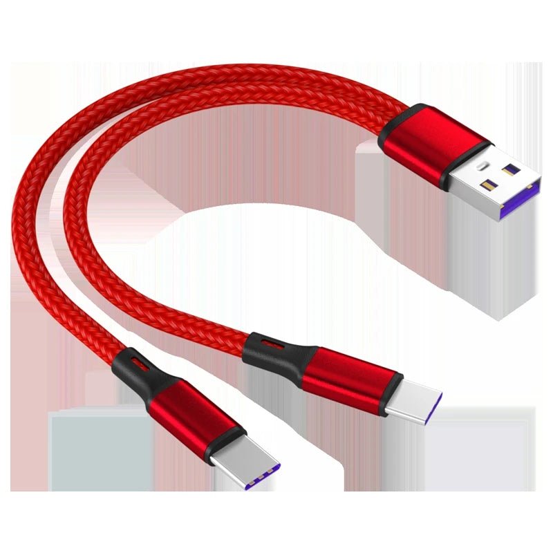 Câble de Charge 2-en-1 USB Type C et Micro USB 1,2m 5A - NGSHOP-ONE