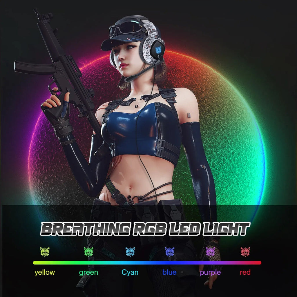 Casque de jeu ONIKUMA K19 : écouteurs filaires stéréo à réduction de bruit avec micro - NGSHOP-ONE