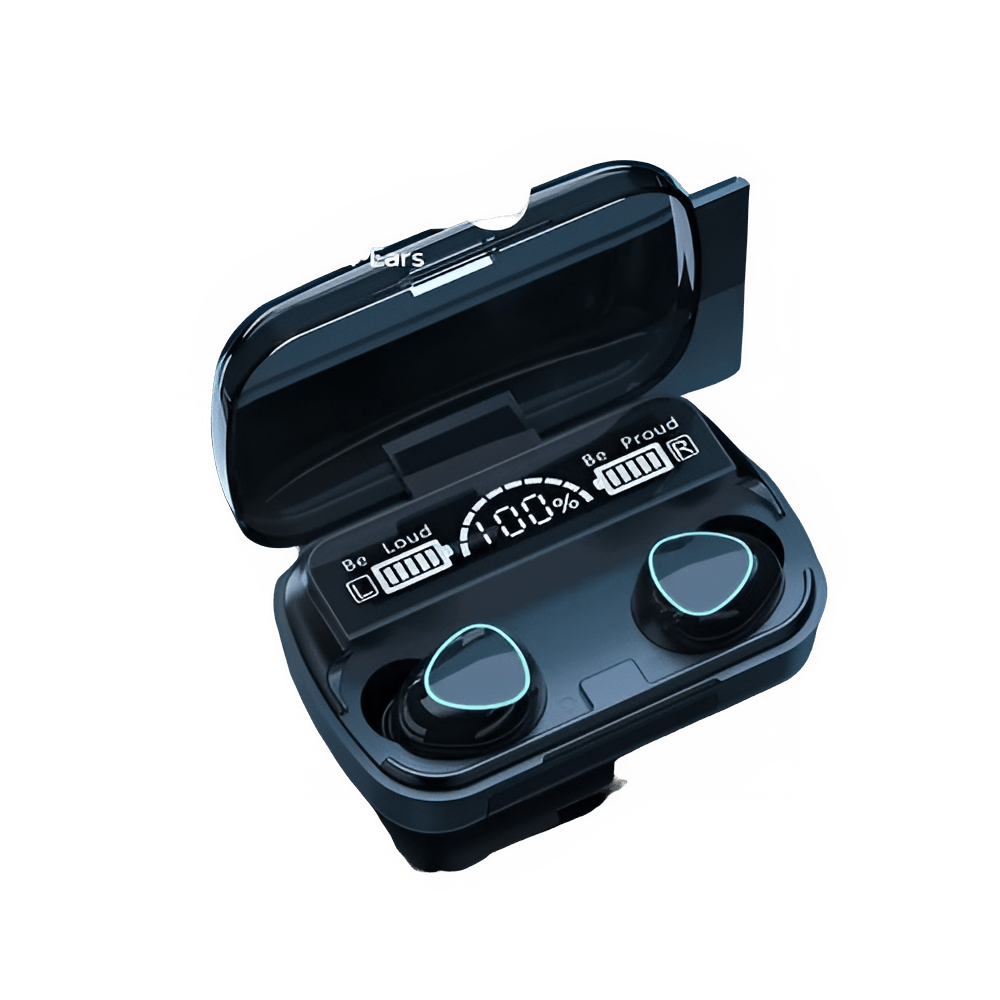 Casque sans fil Bluetooth M10, écouteurs Bluetooth 5.3 avec boîtier de charge 3200 mAh, écran LED - NGSHOP-ONE