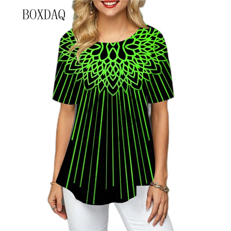 Chemises rayées pour femmes de haute qualité, coupe oversize décontractée. - NGSHOP-ONE