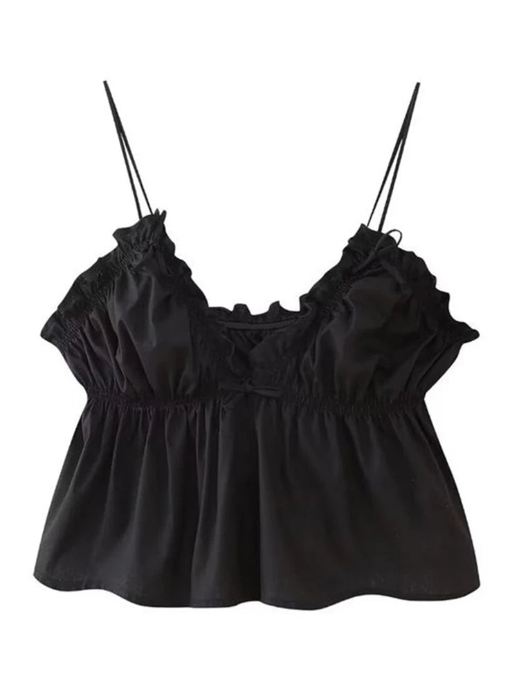 Débardeur Chic à Col en V et Dos Nu pour Femme - NGSHOP-ONE