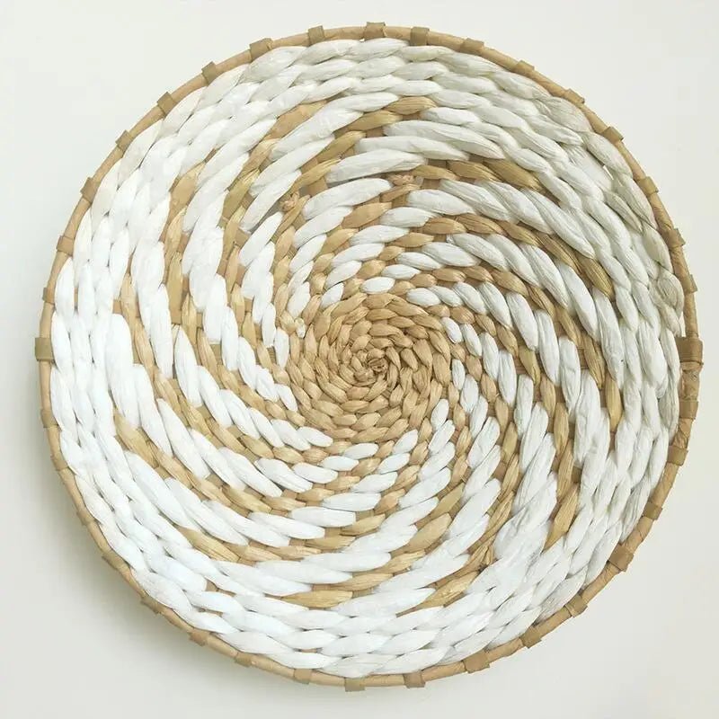 Décoration murale en rotin tressé style marocain, parfait pour salon et chambre - NGSHOP-ONE