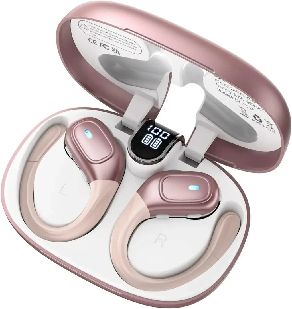 Écouteurs Bluetooth 5.3 Sport IPX7, autonomie 75h, indicateur LED, boutons physiques - NGSHOP-ONE - 9 -