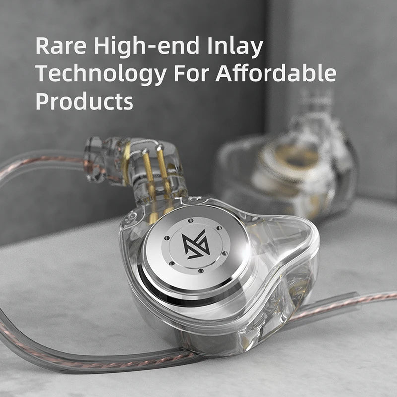 Écouteurs intra-auriculaires filaires dynamiques KZ EDX PRO - NGSHOP-ONE