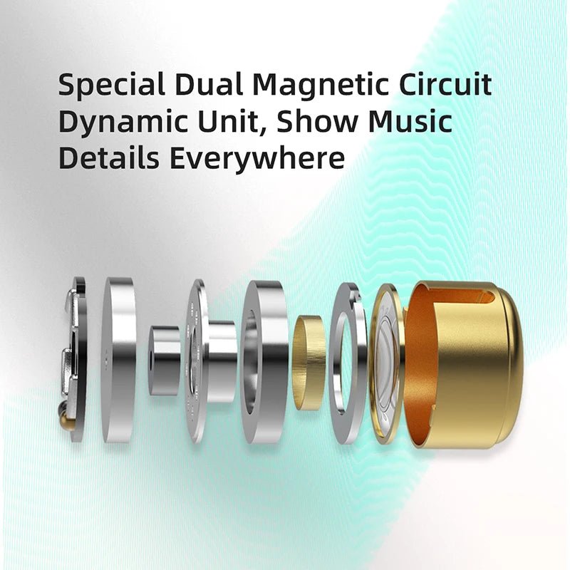 Écouteurs intra-auriculaires filaires dynamiques KZ EDX PRO - NGSHOP-ONE