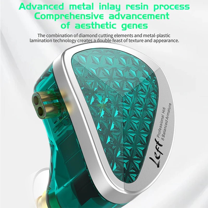 Écouteurs intra-auriculaires KZ AS16 Pro, transducteurs à armature équilibrée 16BA - NGSHOP-ONE