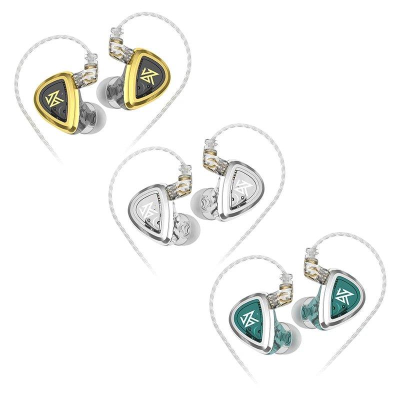Écouteurs KZ EDA (lot de 3) Réduction de bruit pour le sport - IEM KZ ZEX PRO EDC EDS - NGSHOP-ONE