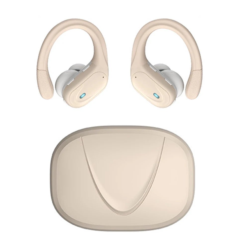 Écouteurs intra-auriculaires sans fil sport Bluetooth 5.3 avec micro antibruit, autonomie de 75 h - NGSHOP-ONE