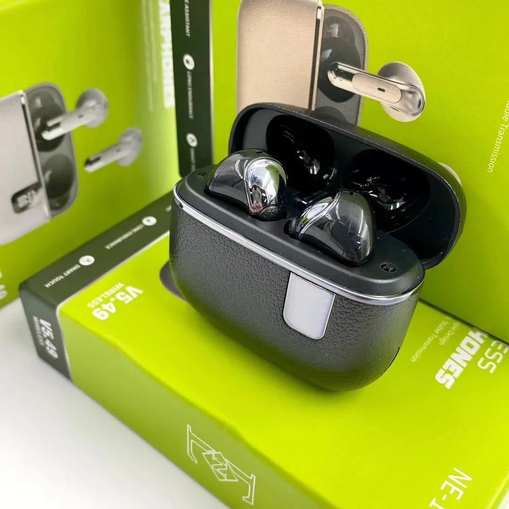 Écouteurs sans fil Bluetooth avec indicateur de batterie LED - NGSHOP-ONE