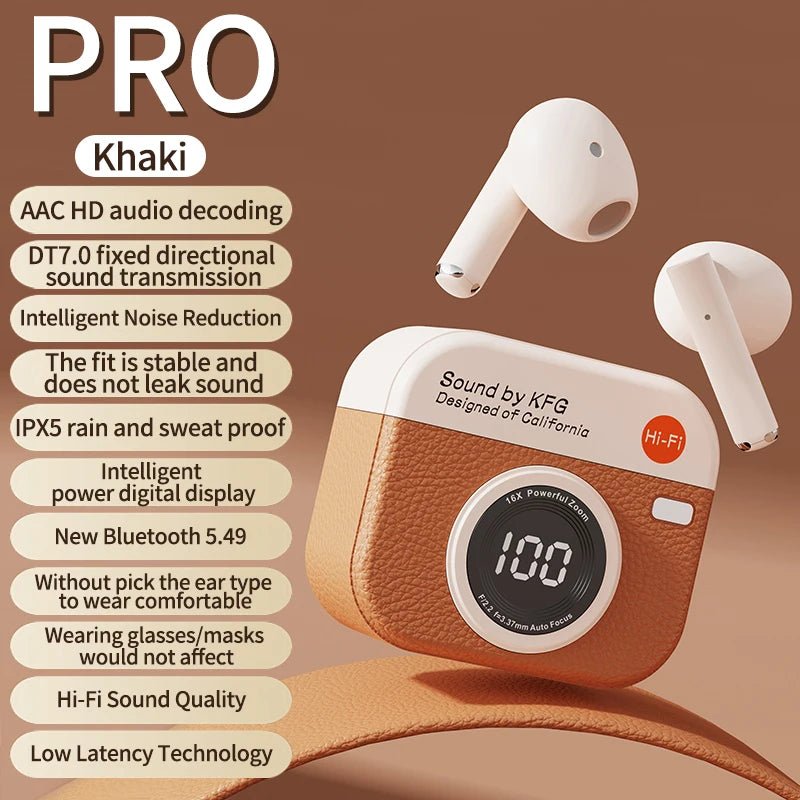 Ecouteurs sans fil TWS 2025 avec Bluetooth 5,4 GHz, 36 heures d'autonomie, oreillettes de sport . - NGSHOP-ONE