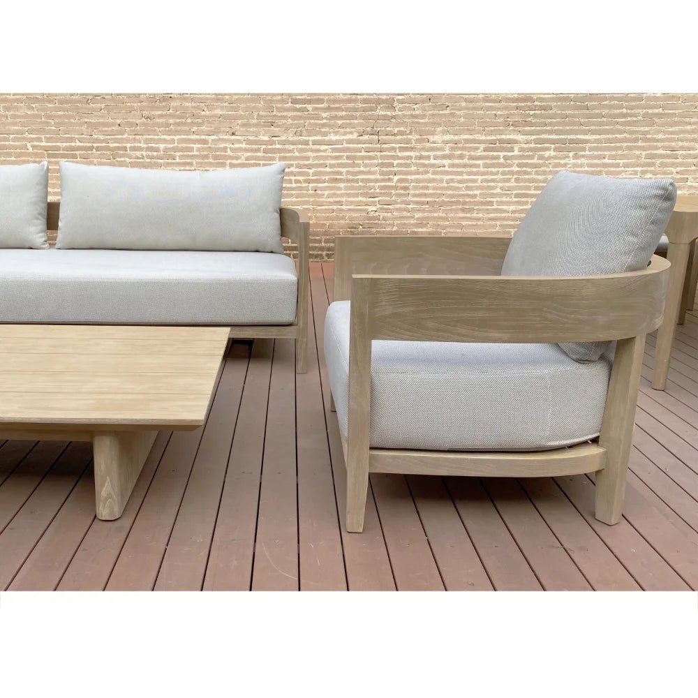 Ensemble canapé aluminium extérieur coussins confortables séchage rapide - NGSHOP-ONE