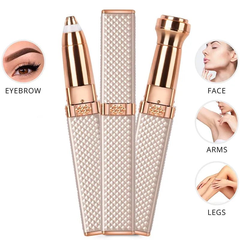 Épilateur électrique multifonction rechargeable USB pour visage corps et sourcils - NGSHOP-ONE