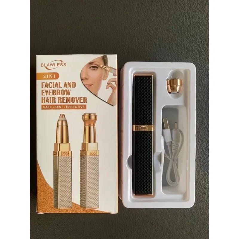 Épilateur électrique multifonction rechargeable USB pour visage corps et sourcils - NGSHOP-ONE