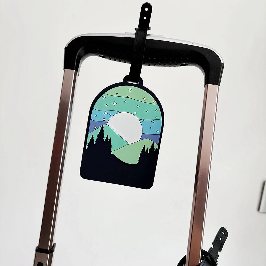 Etiquettes à bagages motif paysage - NGSHOP-ONE