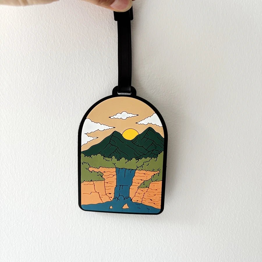 Etiquettes à bagages motif paysage - NGSHOP-ONE