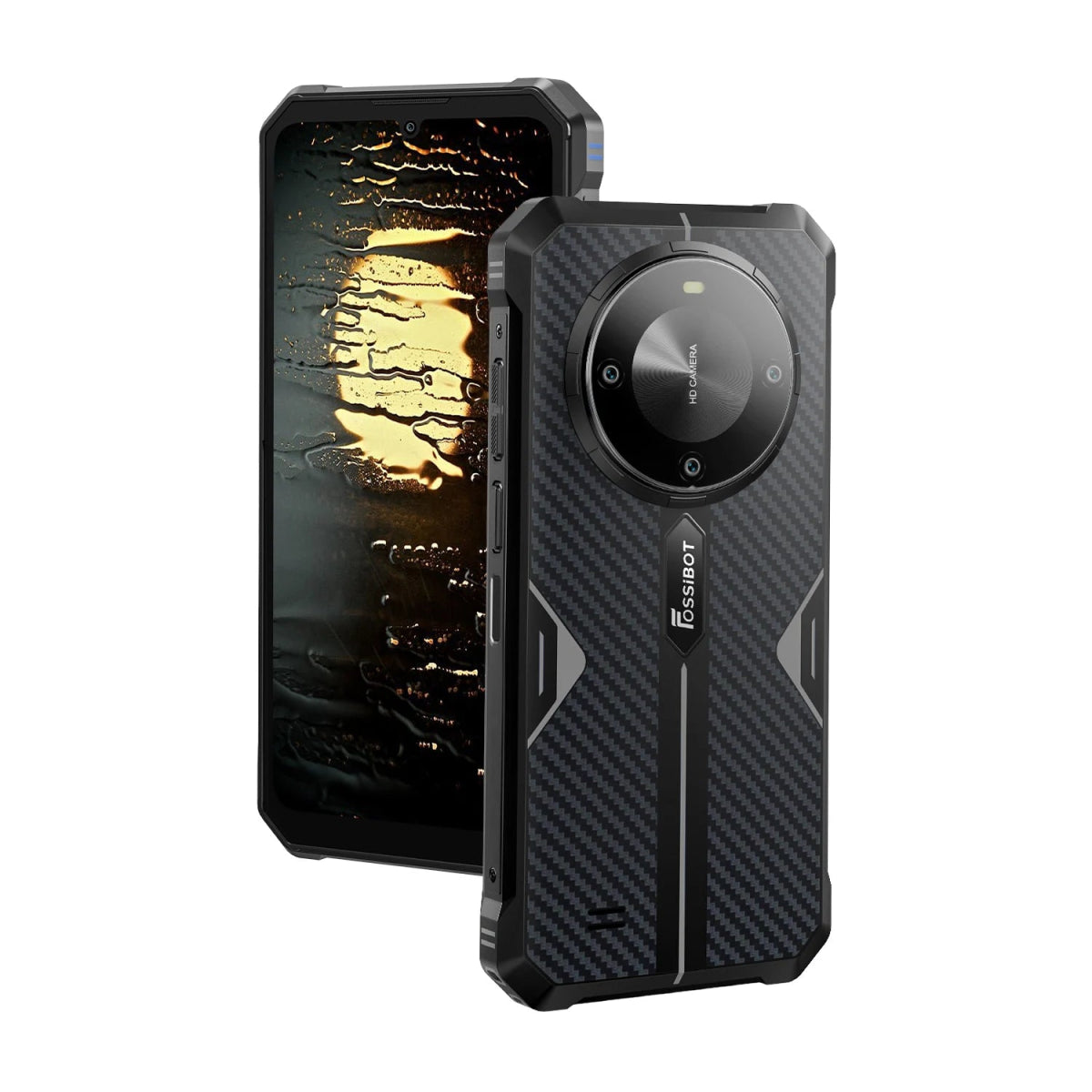 Smartphone robuste FOSSiBOT F105 Android 14,12 Go + 64 Go, écran HD+IPS 6,745", appareil photo 20 MP - NGSHOP-ONE