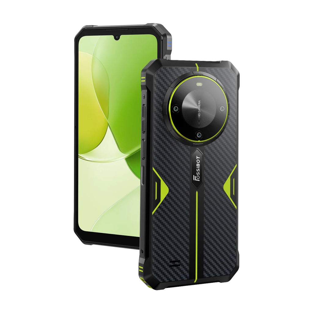 Smartphone robuste FOSSiBOT F105 Android 14,12 Go + 64 Go, écran HD+IPS 6,745", appareil photo 20 MP - NGSHOP-ONE