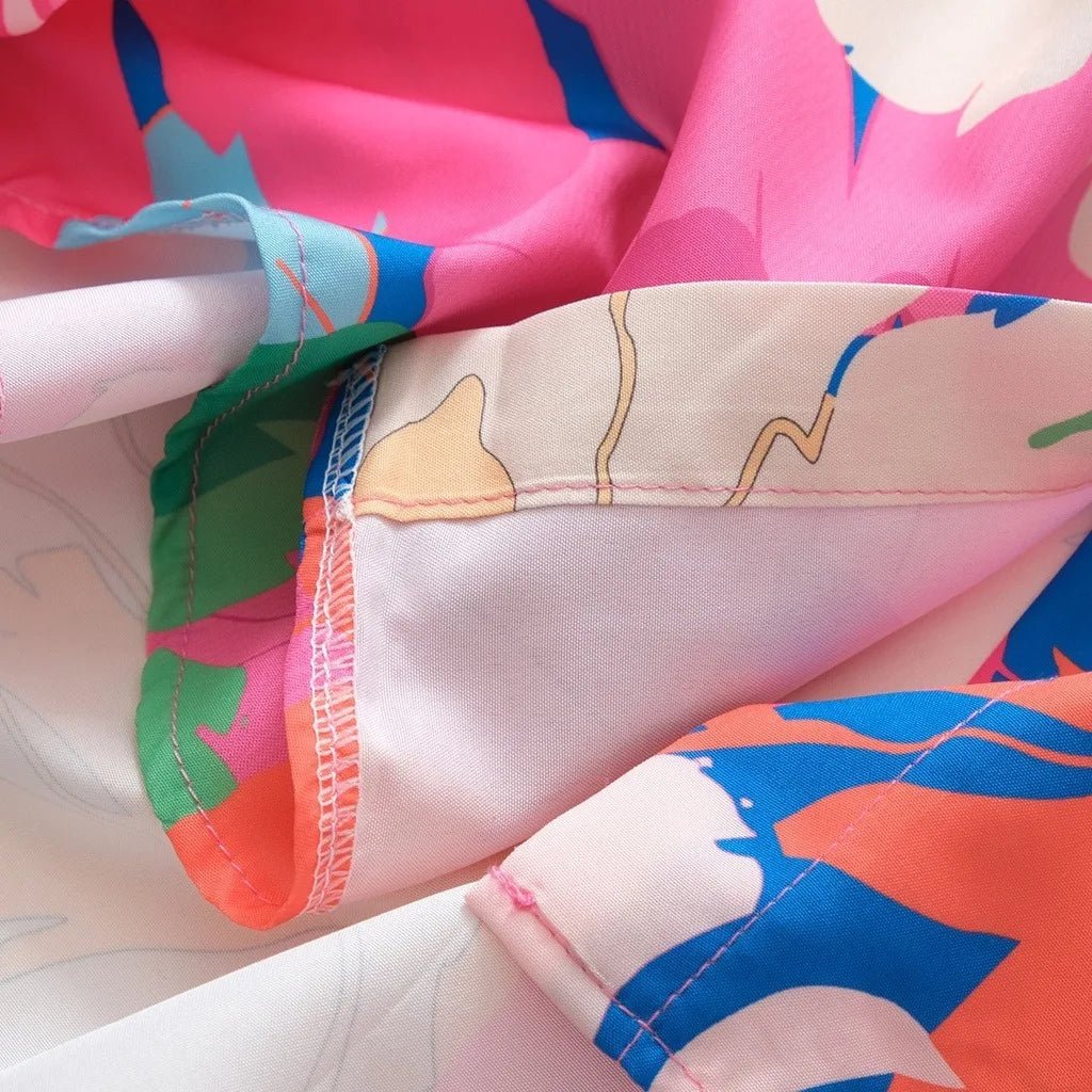 Chemisiers imprimés floraux pour femmes vintage à manches longues - NGSHOP-ONE