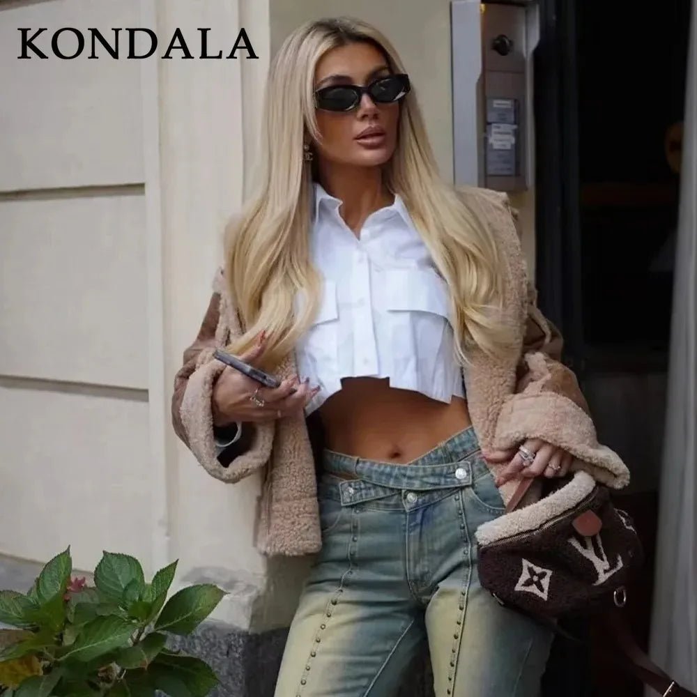 Chemises courtes décontractées pour femmes, unies, poches, col rabattu, boutonnage simple, élégantes. - NGSHOP-ONE