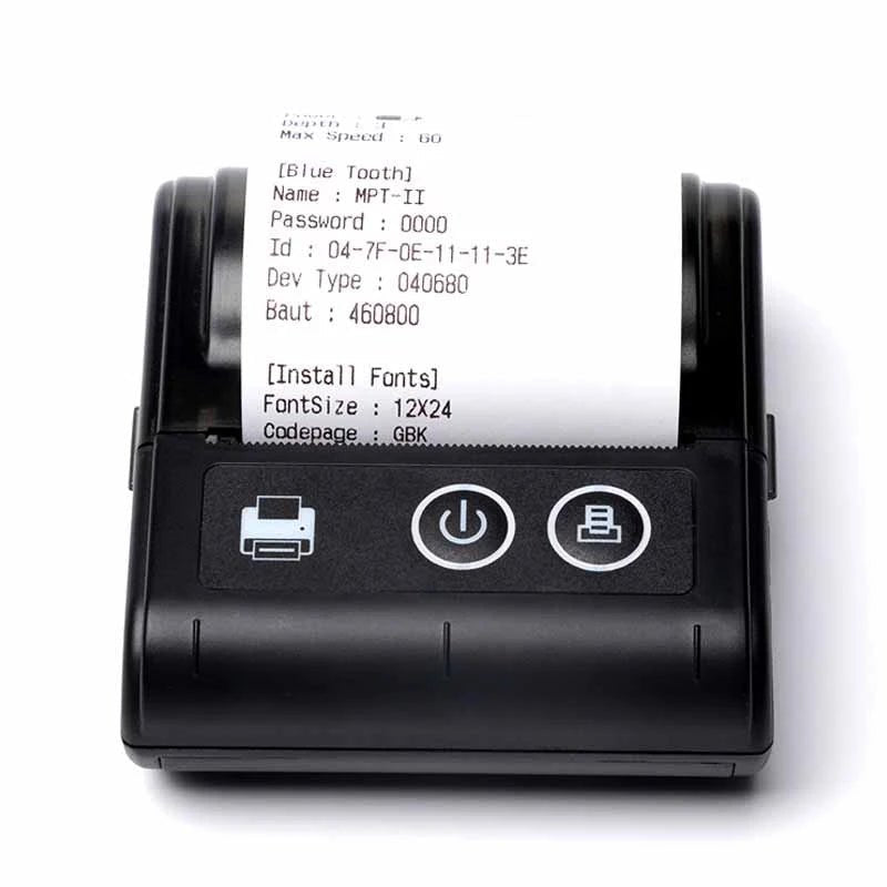 Mini Imprimante Thermique Portable Bluetooth 58mm pour iOS et Android - NGSHOP-ONE