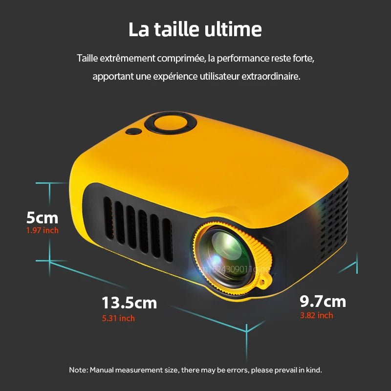 Mini Vidéoprojecteur Portable AUN A2000 LED Full HD 1080P - NGSHOP-ONE