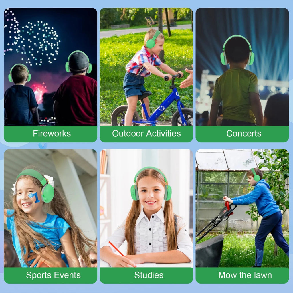 Casque antibruit pour enfants avec écouteurs insonorisés - NGSHOP-ONE