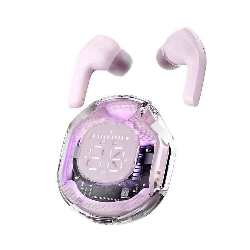 Ecouteurs sans fil Bluetooth T8 TWS 5.3 pour le sport et le jeu, commandes tactiles pour téléphones. - NGSHOP-ONE