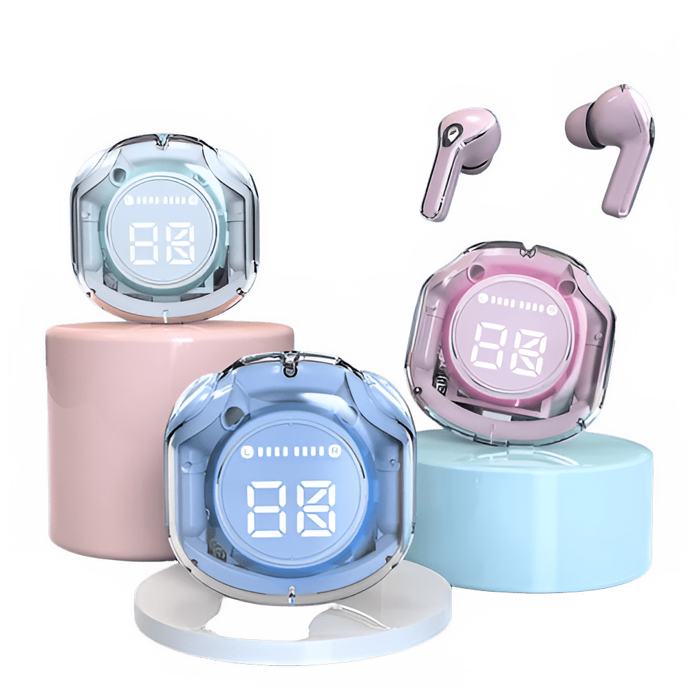 Ecouteurs sans fil Bluetooth T8 TWS 5.3 pour le sport et le jeu, commandes tactiles pour téléphones. - NGSHOP-ONE