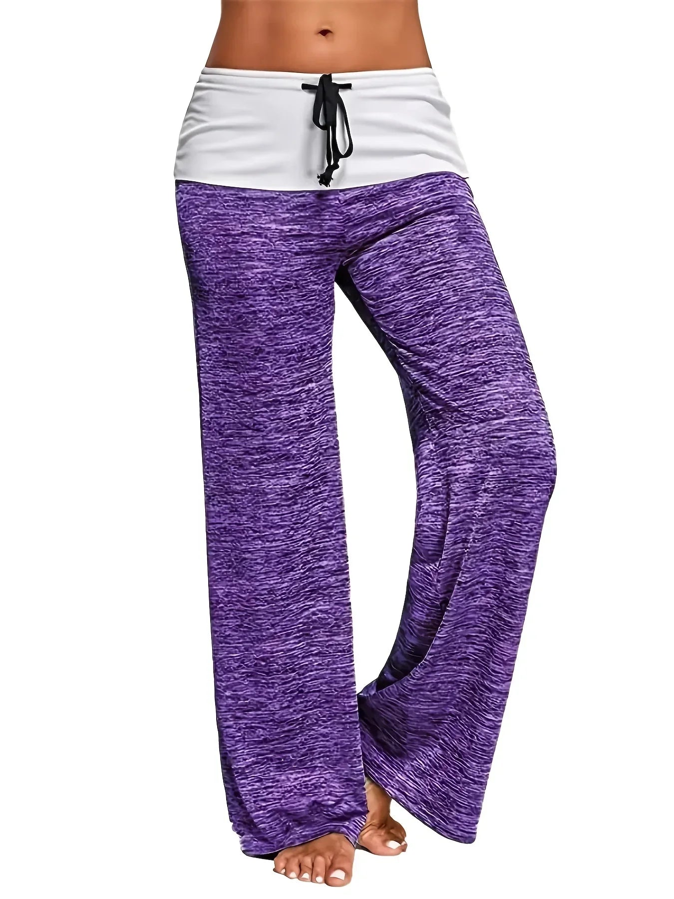 Pantalon ample décontracté à cordon de serrage pour femme - NGSHOP-ONE
