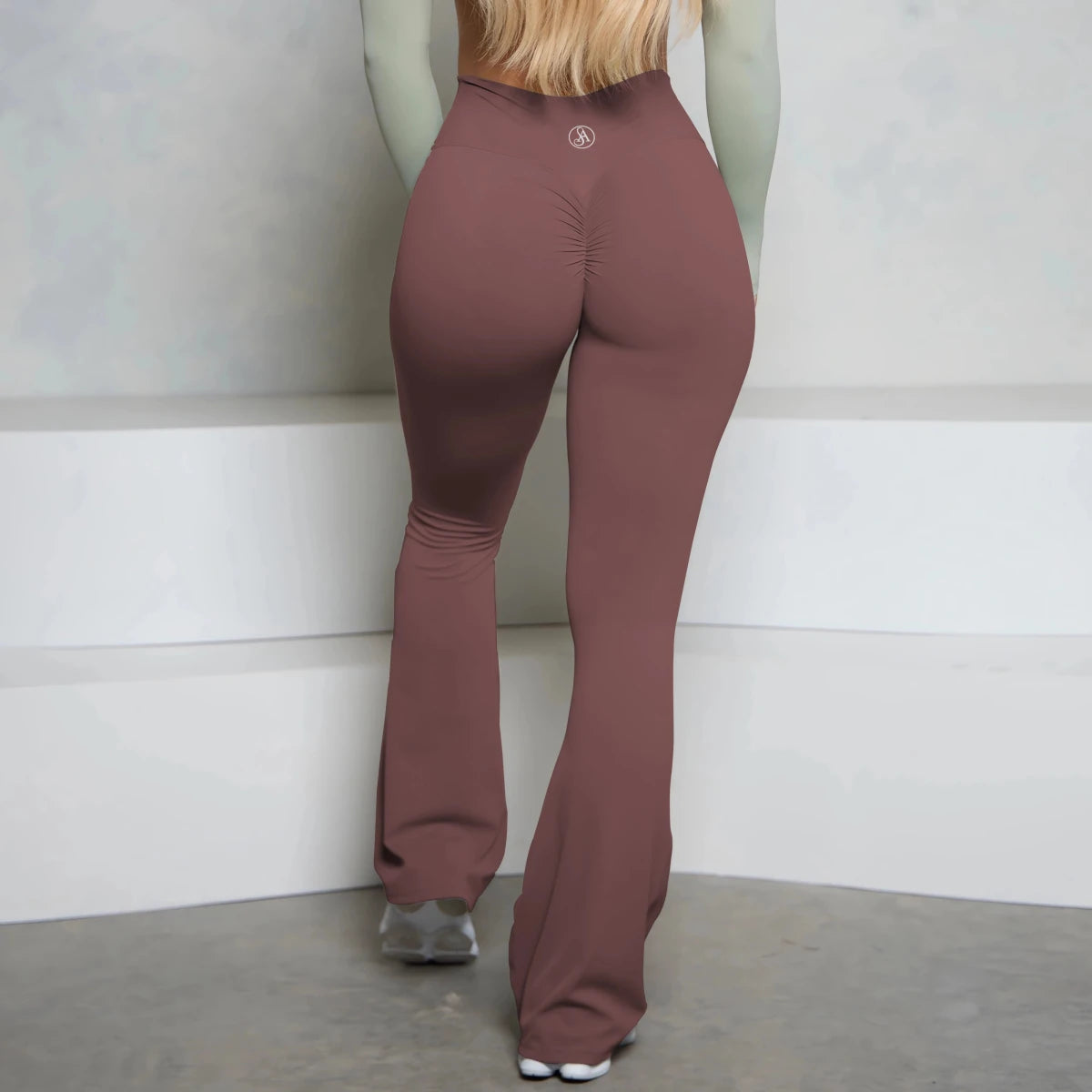 Pantalon de Sport Évasé à Taille Haute Allure Brand - NGSHOP-ONE