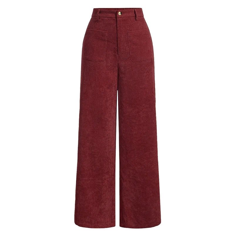 Pantalon décontracté taille haute idéal au quotidien, bas pour femmes adaptés à toutes les saisons - NGSHOP-ONE