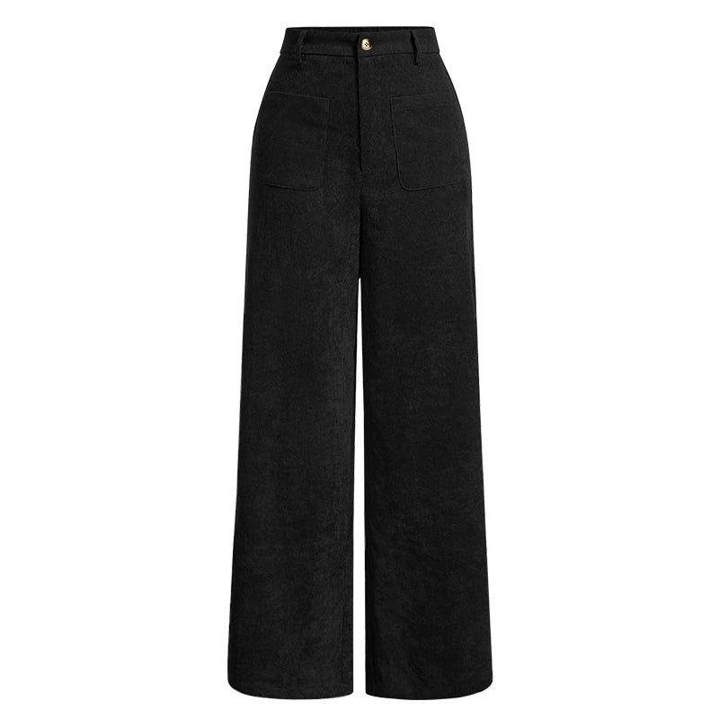 Pantalon décontracté taille haute idéal au quotidien, bas pour femmes adaptés à toutes les saisons - NGSHOP-ONE