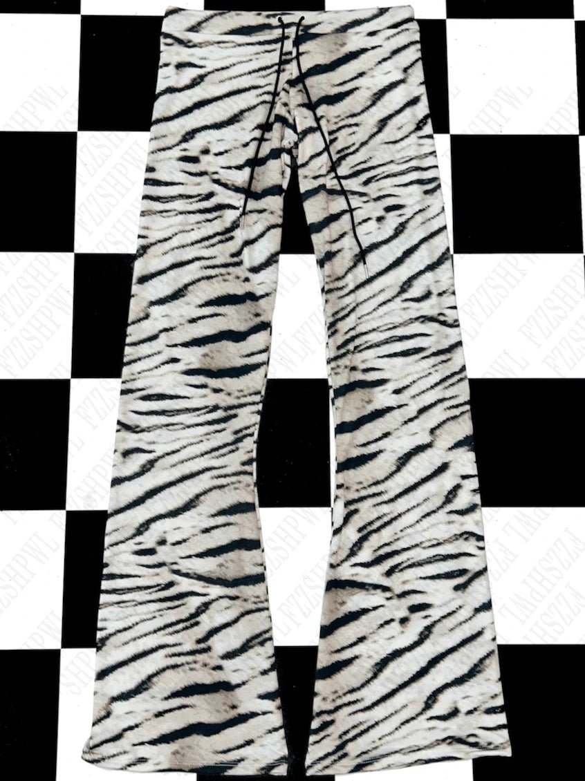 Pantalon slim ondulé style Emo, confortable et esthétique pour un look vintage Y2K - NGSHOP-ONE