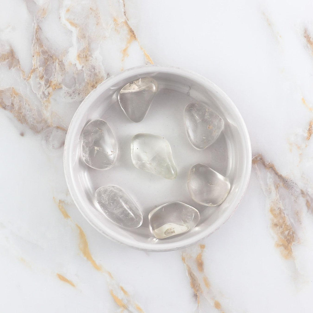 Pierre roulée en Cristal de Roche