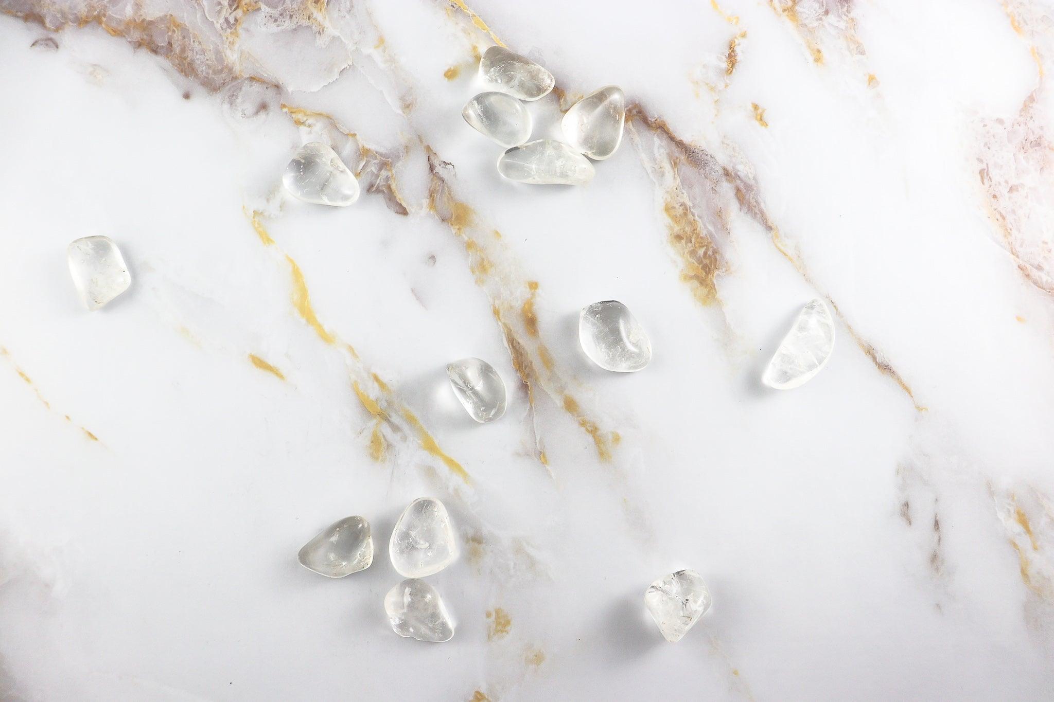 Pierre roulée en Cristal de Roche - NGSHOP-ONE