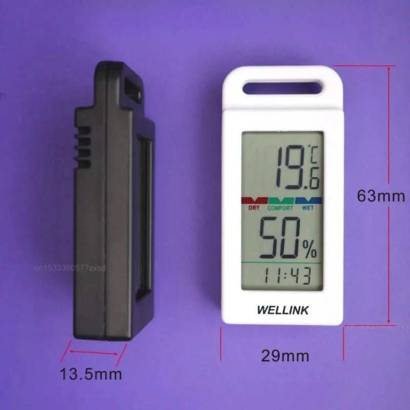 Porte-clés Wellink 3-en-1 Boussole Thermomètre Hygromètre pour Camping Extérieur - NGSHOP-ONE