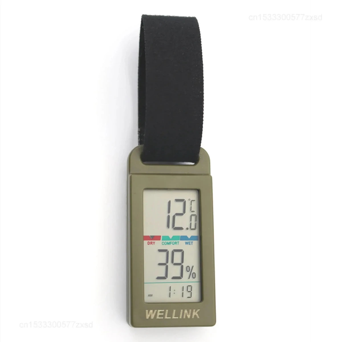 Porte-clés Wellink 3-en-1 Boussole Thermomètre Hygromètre pour Camping Extérieur - NGSHOP-ONE