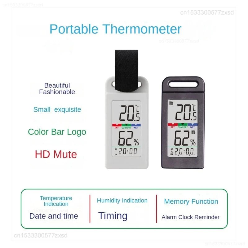 Porte-clés Wellink 3-en-1 Boussole Thermomètre Hygromètre pour Camping Extérieur - NGSHOP-ONE